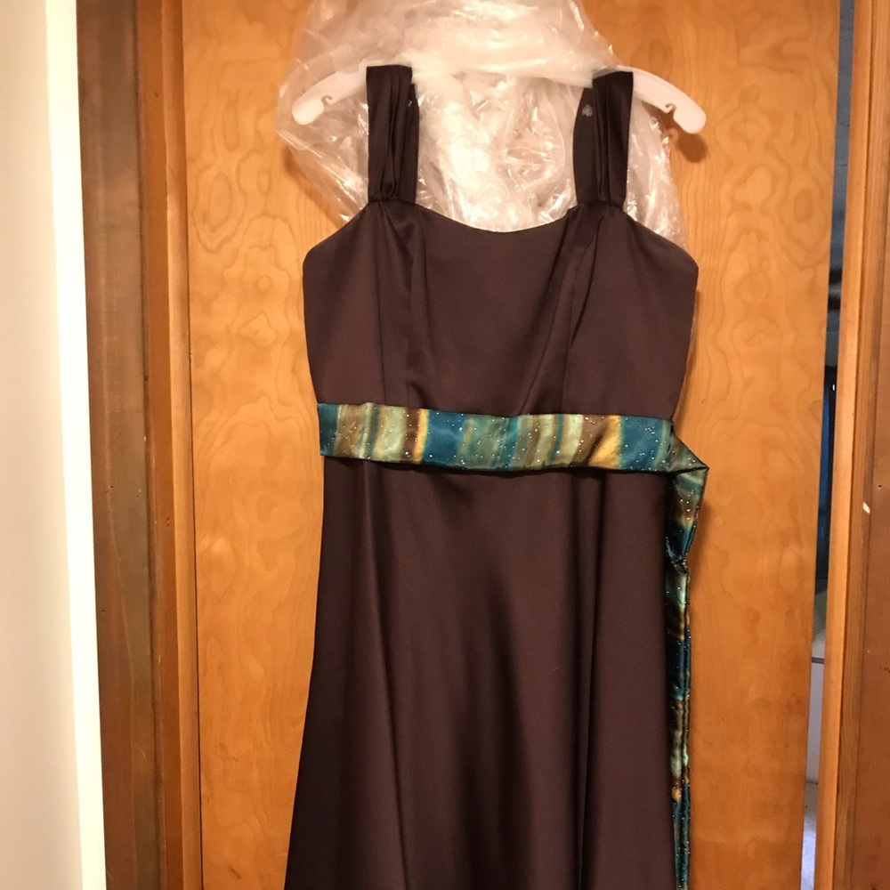 David’s Bridal dress with three waistbands